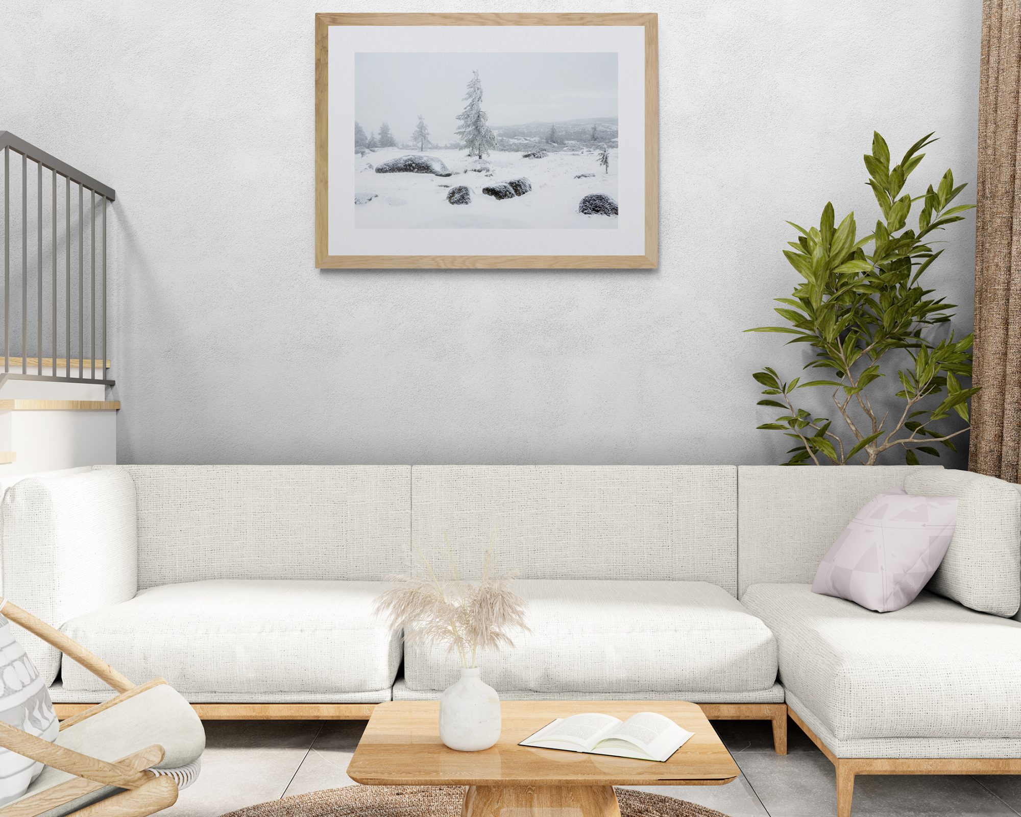 living-room-with-sofa-and-leafy-plant